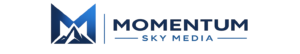 momentum sky media horizontal logo