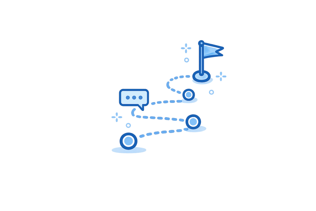 growth roadmap icon