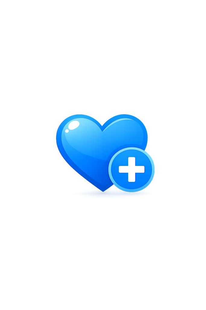 Health and wellness industry icon for clinics and wellness businesses