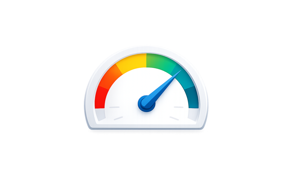 Website speed performance icon representing page speed optimization and fast-loading websites.